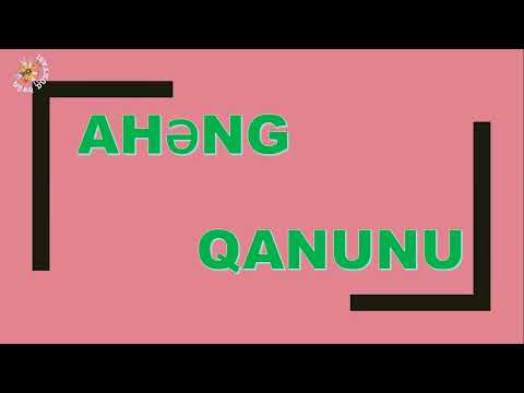 İBTİDAİ SİNİF. Azərbaycan-dili. AHƏNG QANUNU  @usaqdunyasi