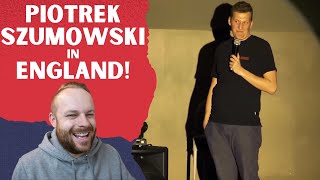 Englishman Reacts to... Polish Comedian Piotrek Szumowski in England! 😂