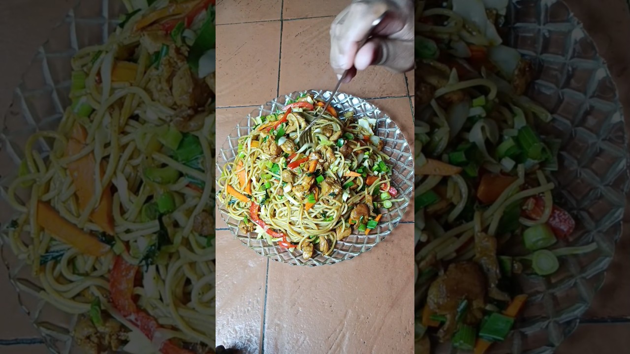 Cómo hacer pasta china, receta facil y sencilla. #recetas #recetasfaciles #lasaña #comida