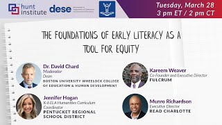 Famous The Foundations of Early Literacy as a Tool for Equity Profile