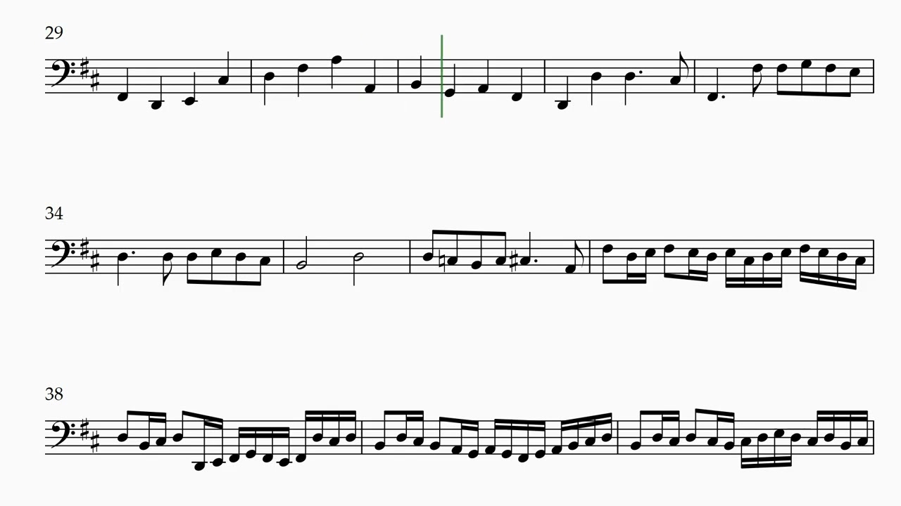 Canon in D - Johann Pachelbel | Cello Sheet Music