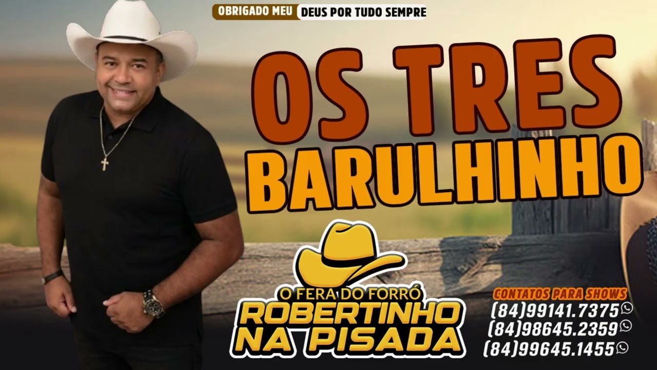 OS TRES BARULHINHOS E MUITO + COM ROBERTINHO NA PISADA O FERA DO FORRÓ