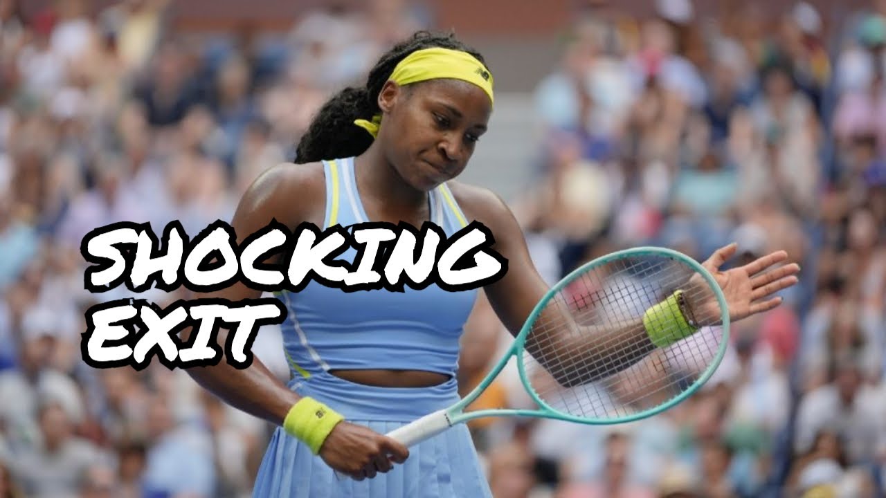 Coco Gauff's Shocking U S  Open Exit!