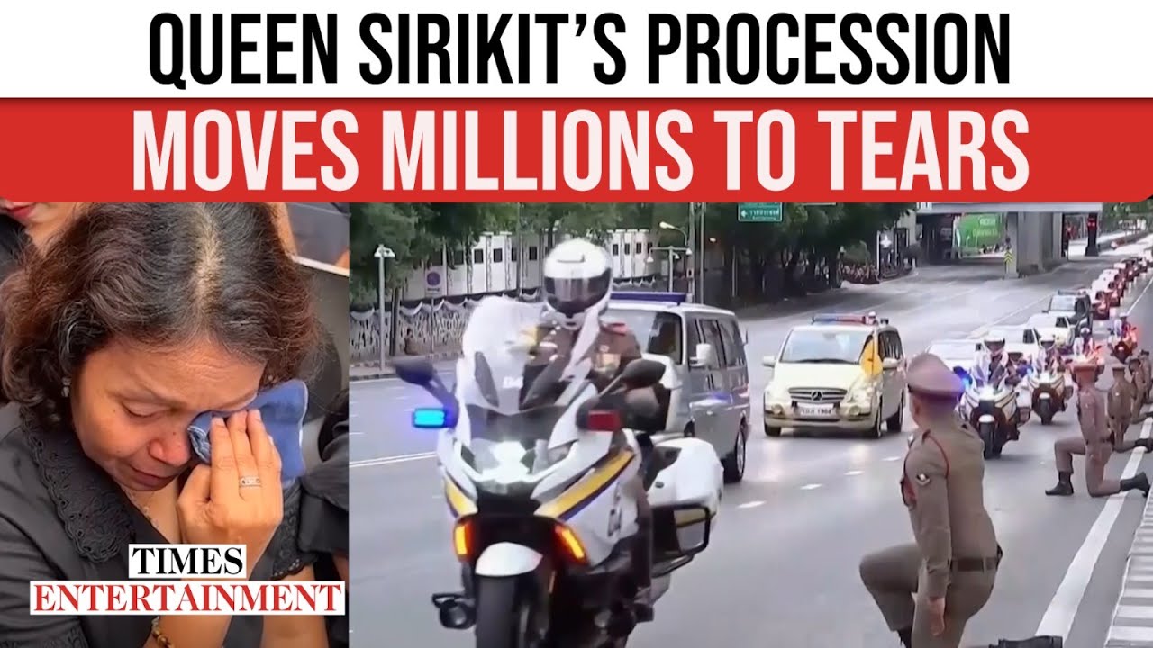 Queen Sirikit’s FUNERAL: Thailand Bids TEARFUL Farewell to Beloved Queen Mother | WATCH VIDEO