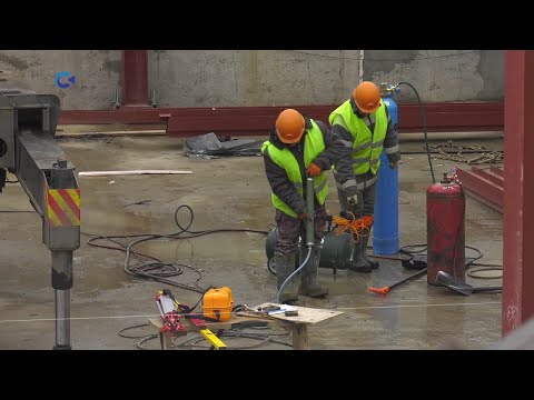 Премьер-министр Правительства Карелии Александр Чепик проверил, как идёт строительство спортобъектов