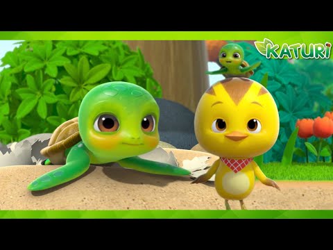 [Katuri 3] The Baby Turtle in the Forest | EP07 | KATURI | Katuri Cartoon