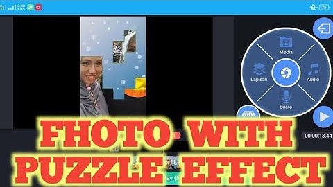 How to make a photo with puzzle effect in Kinemaster