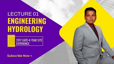 Lecture 01 | Hydrologic Cycle | Engineering Hydrology | Gate Classes By Rishabh Sharma