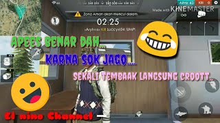 Sok Jago Main di Ranked,, Sekali Tembak Langsung Keok,, ||FREE FIRE INDONESIA