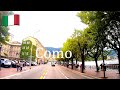 🇮🇹 Driving in Como, Italy 4K. Old Town, Cathedral (Duomo),  Promenade.