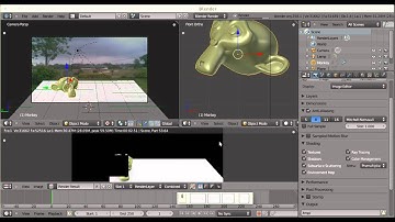 Compositing Render Layer in Blender - Video Timelapse