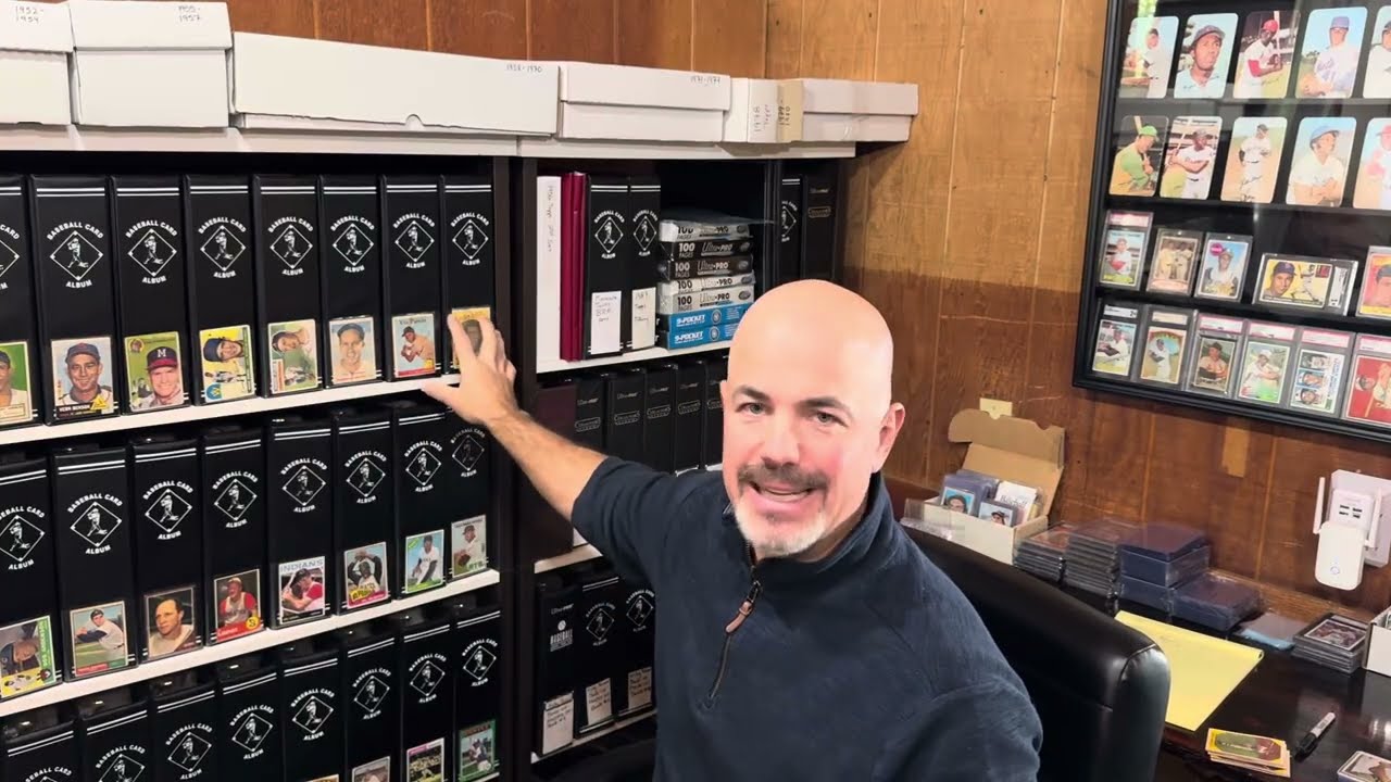 Vintage baseball card set collecting, storage and how did my first card soak turn out.