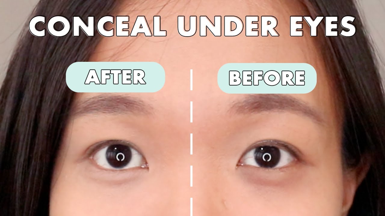 HOW TO Conceal Under Eyes, Dark Eye Circles, Eye Bags Easy & Natural