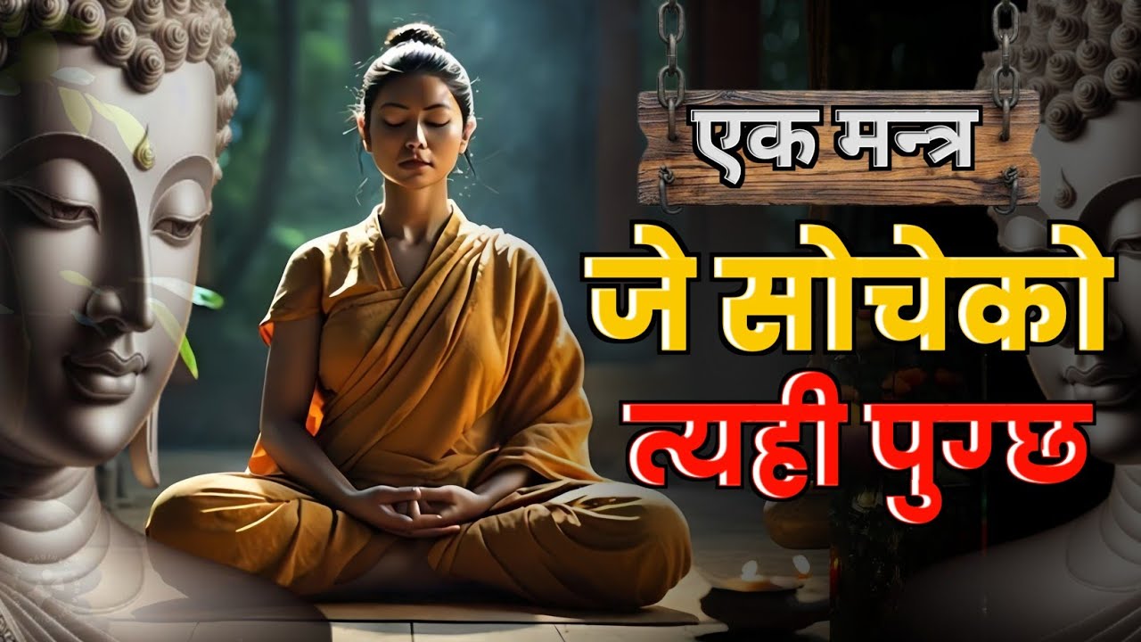 एक मनको मन्त्र • जे सोच्यो त्यहि पुग्छ • बुद्धको कथाबाट