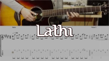 (Weird Genius ft. Sara Fajira) Lathi - Fingerstyle Guitar TABS | Josephine Alexandra