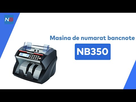 Masina de numarat bancnote bani NB350