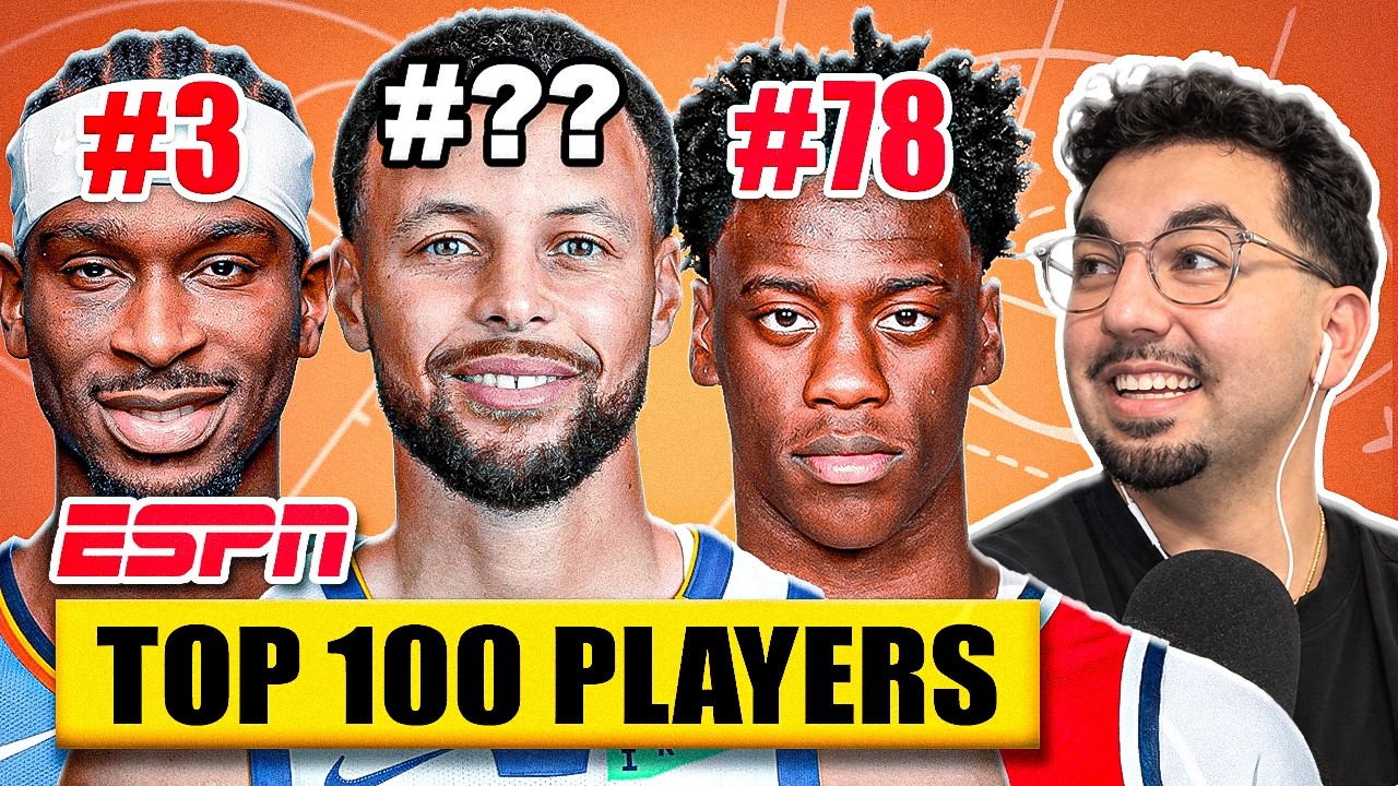 We Reacted to ESPN’s INSANE 2026/27 Top 100 NBA Player Rankings!