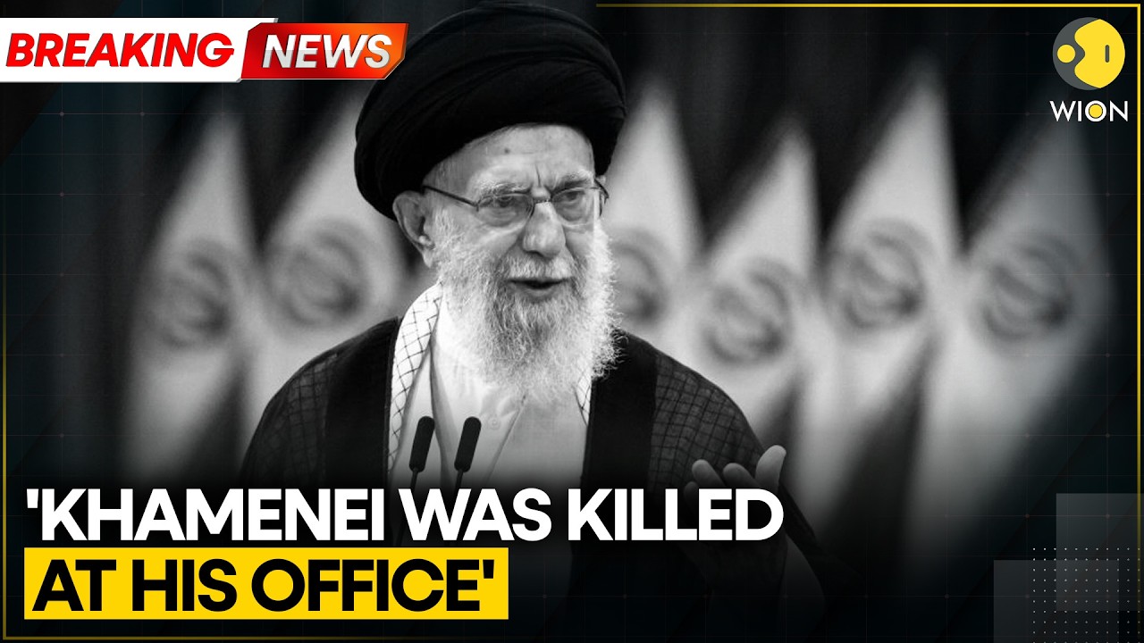 US-Israel Attack Iran: State TV Confirms Khamenei Died at His Office During Attack | WION Breaking