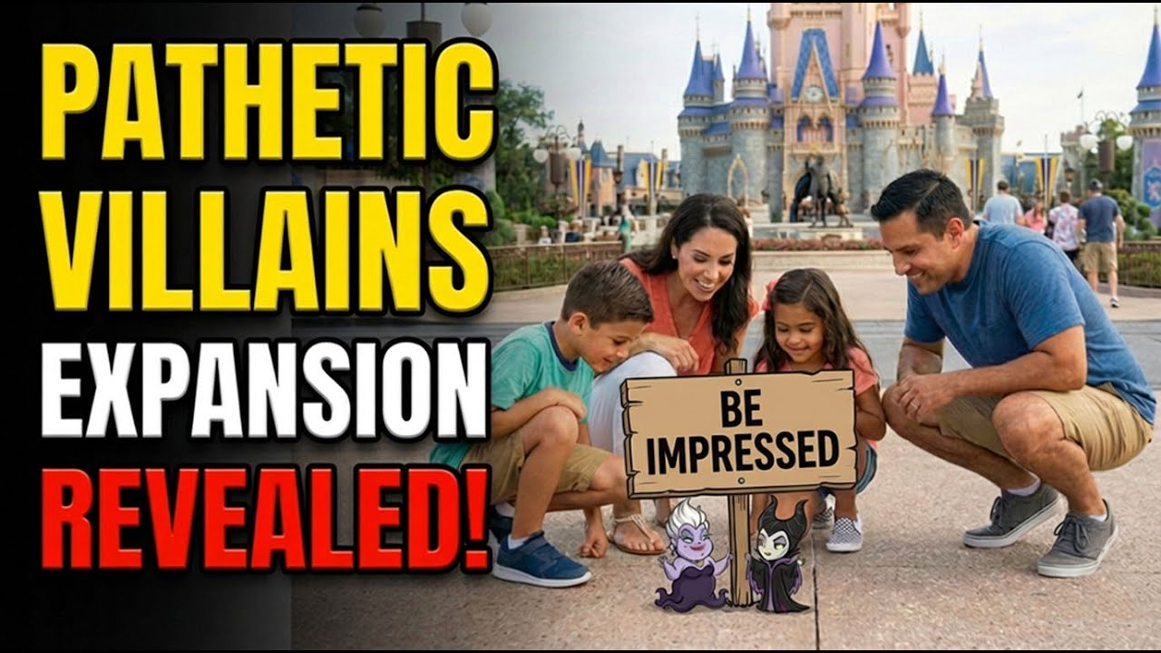 Exclusive: Villians Land Expansion at Disney World's Magic Kingdom Will Be PATHETIC! Fans SHOCKED!