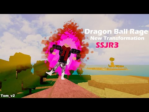 Dragon Ball Rage Ssjr3 New Transformation Roblox Youtube - goku face ssjb for dragon ball rage roblox