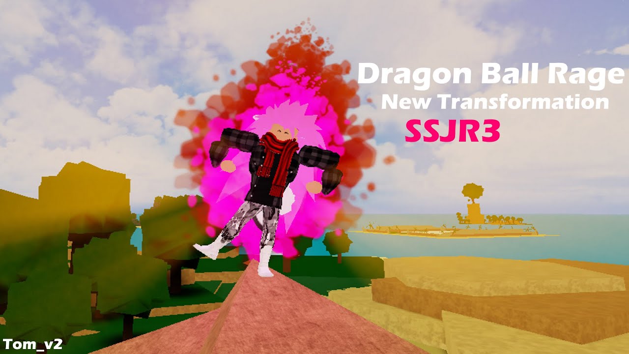 Dragon Ball Rage Ssjr3 New Transformation Roblox Youtube - fighting a god roblox dragon ball rage youtube