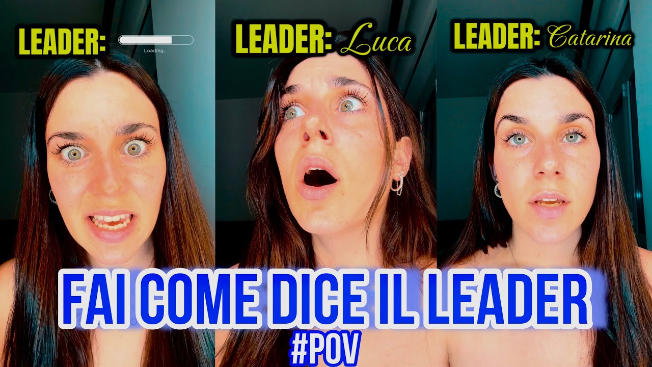 DEVI FARE QUELLO CHE ORDINA IL LEADER.. | #pov completo