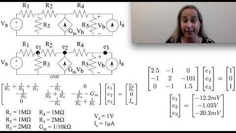 Node Analysis with a Dependent Source