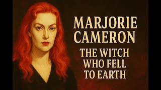 Marjorie Cameron The Witch Who Fell To Earth
