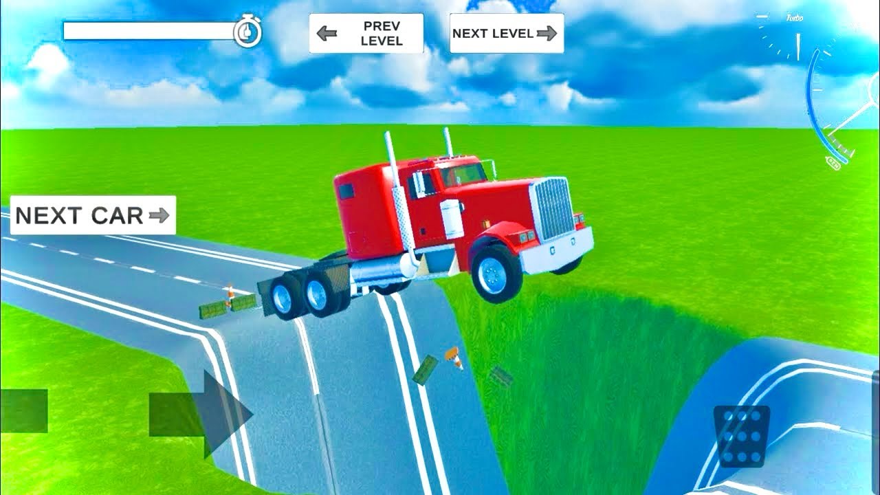 Car road hole game play / off road game📛 play video 