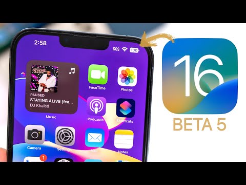 iOS 16 Beta 5 Released - What's New?