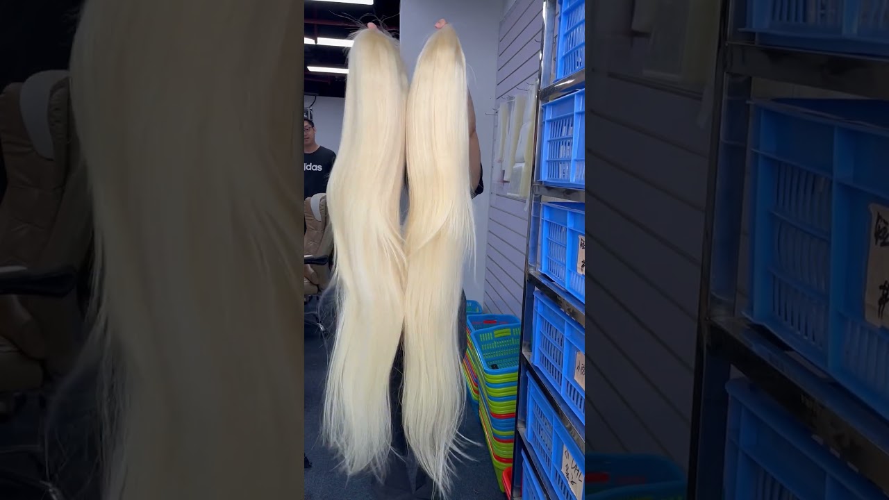 36inch blonde wig