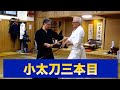 45【日本剣道形の基礎（小太刀三本目）】剣道教士八段 岡田守正｜「剣道イノベーション研究所」｜Kendo lesson by Morimasa Okada 8th Dan