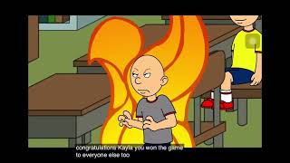 Clic Caillou Rages At Kahoot For And