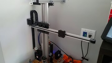 Cable drag chain test movement