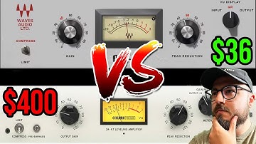 Klark Teknik LA2A Clone Versus The CLA-2A Plugin! Who Wins?