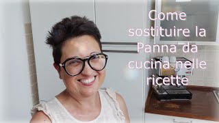 Come sostituire la panna da cucina nelle ricette