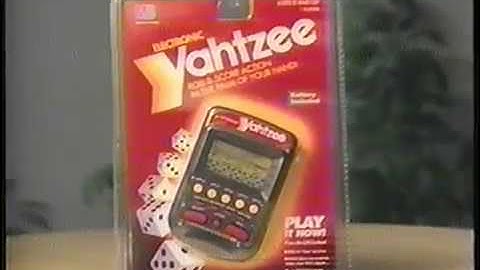 Yahtzee Ad- Ya Ya Yahtzee