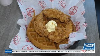 Slim Chickens offering waffle deals for National Waffle Day
