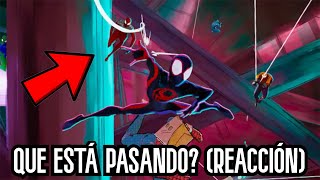 Across The Spider-Verse confirmó muchos Spider-Man reacción trailer español