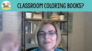 Coloring Books in the Preschool Classroom?