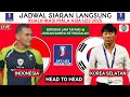 Terbaru Hari Ini!! Jadwal Timnas Indonesia vs Korea Selatan - Kualifikasi Piala Asia U23 2025