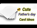 Last minute Happy Father's day Greeting card making ideas/Father's day card ideas 2025/Greeting card