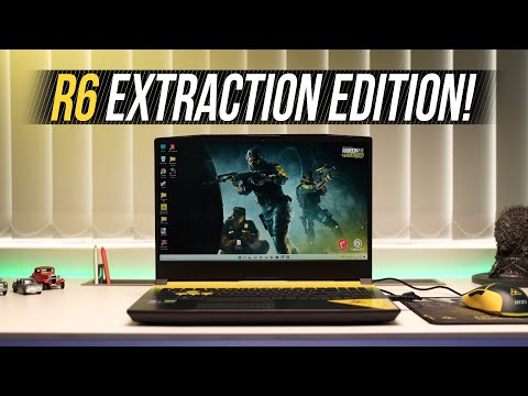 MSI Crosshair 15 Rainbow Six Extraction Edition Laptop!