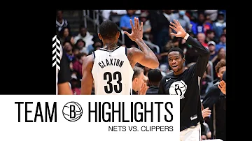 Game Highlights | Brooklyn Nets vs. LA Clippers