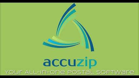 AccuZIP6 Postal Software