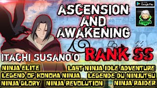 ASCENSION AND AWAKENING ITACHI SUSANO'O NINJA GLORY | LAST NINJA IDLE ADVENTURE screenshot 1