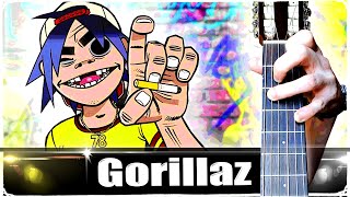 Gorillaz - Clint Eastwood на Гитаре + РАЗБОР