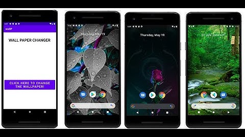 VTU MAD LAB::18CSMP68::PART-A::LAB 4 || CHANGING WALLPAPER APPLICATION #WallpaperApp #VTUAndroidProg