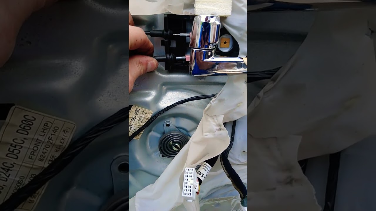 2008 kia spectra inner door handle release repair can we fix it