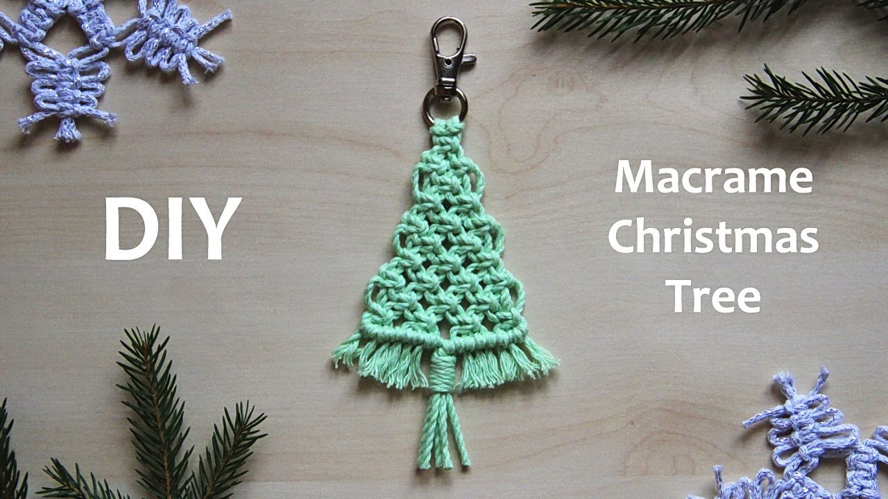 34 Good Diy macrame christmas tree decoration for New Ideas